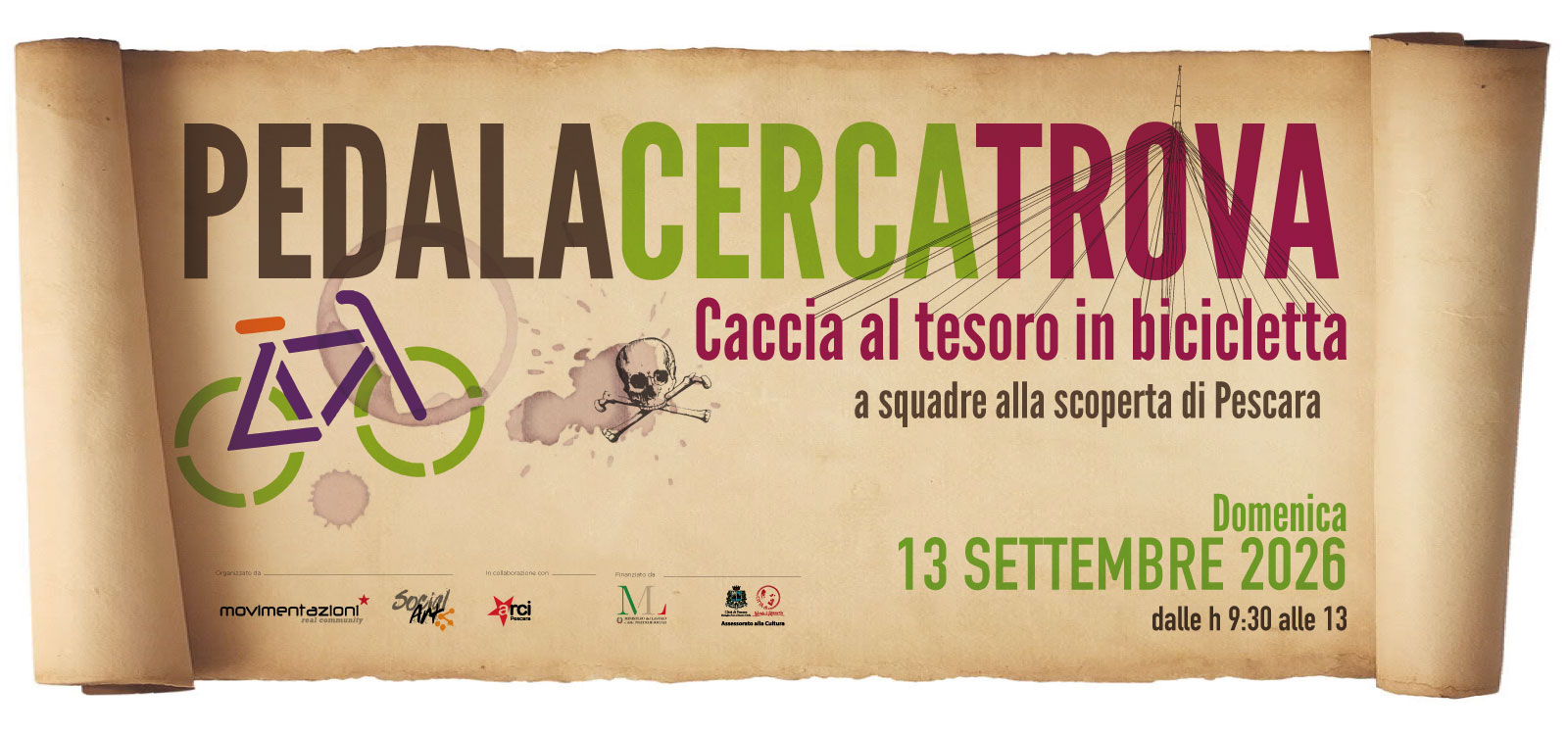 Caccia al tesoro in bicicletta